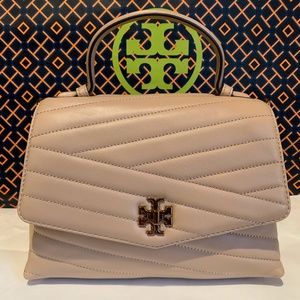 NWT Tory Burch Kira Chevron Top-Handle Satchel